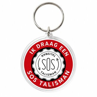Sleutelhanger - Ik draag een SOS Talisman