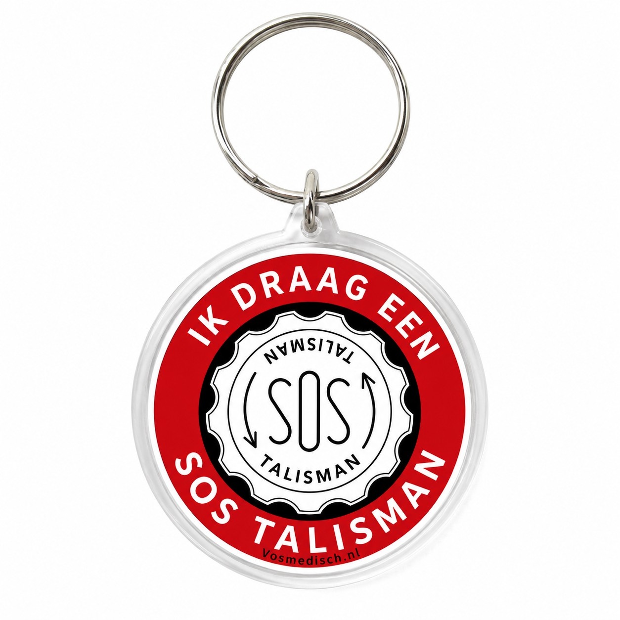 Sleutelhanger - Ik draag een SOS Talisman