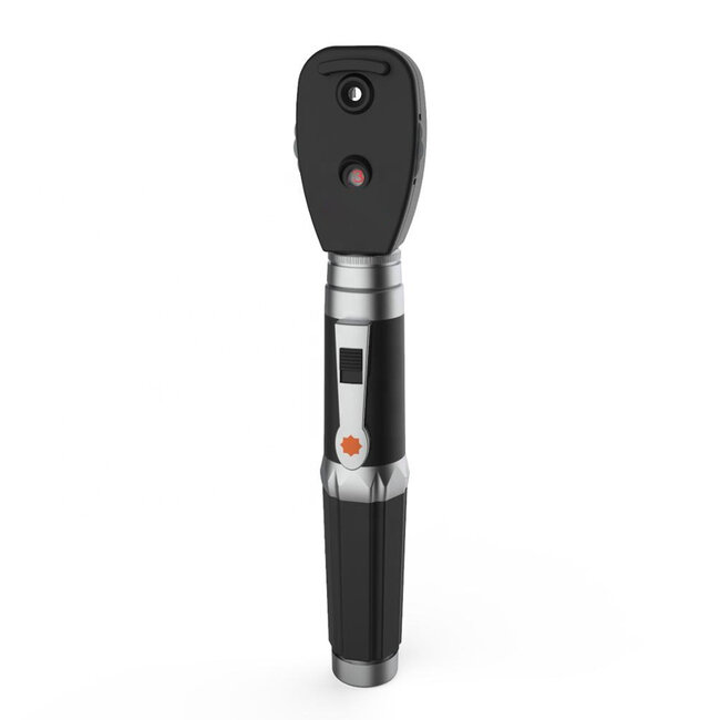 Basic Otoscoop & Oftalmoscoop LED met één handvat in Hardcase