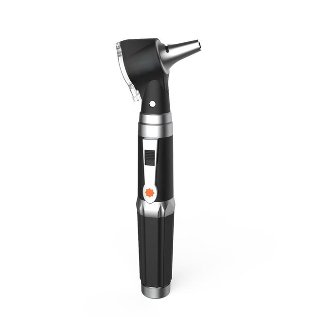 Basic Otoscoop & Oftalmoscoop LED met één handvat in Hardcase