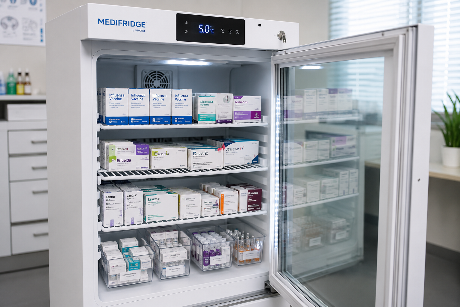 Professionele medicijnkoelkasten voor huisartsen en apotheken – nu tijdelijk € 50,00 korting