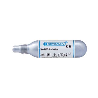 CryoAlfa Cryoalfa PERFECT 16G N2O cartridge - 10 stuks