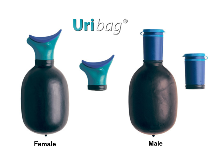 Uribag Meeneem urinaal - Reis urinaal - Mannen en vrouwen uitvoering