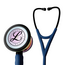 Littmann® Cardiology IV™ Stethoscoop – Satin Finish Marineblauw / Hoogglans Regenboog Borststuk – 6242C