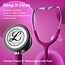 Littmann® Classic III™ Stethoscoop 5648C – Frambozenroze Satijn Slang – Geborsteld RVS Borststuk