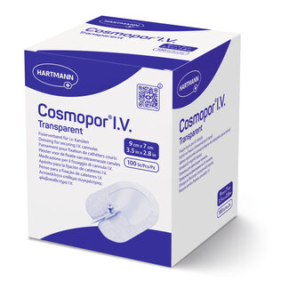 Hartmann Cosmopor IV Infuus pleisters 9x7cm - Transparant - 100 stuks