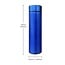 Koel Thermofles voor Insuline & Medicatie – Blauw – RVS – Inclusief 2 Koelelementen