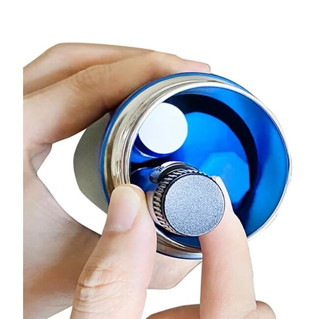 Koel Thermofles voor Insuline & Medicatie – Blauw – RVS – Inclusief 2 Koelelementen