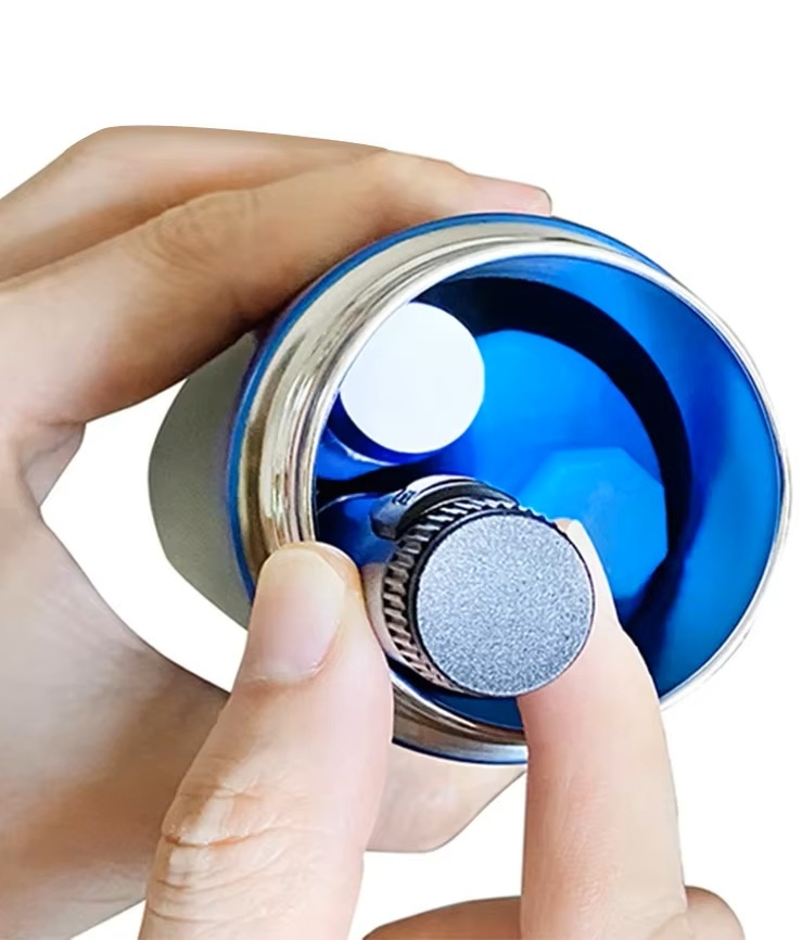 Koel Thermofles voor Insuline & Medicatie – Blauw – RVS – Inclusief 2 Koelelementen, foto 3 van 4
