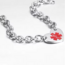 Armband RVS Saving Heart - Incl. Gravering