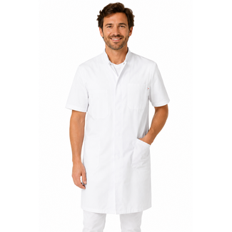 Haen Zorgkleding Doktersjas type Marcel - Korte mouwen