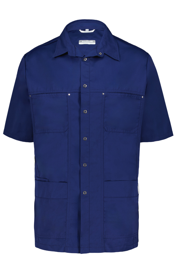 Haen Zorgkleding Karel - Navy - Heren Zorgjasje