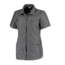 Haen Zorgkleding Kara - Black Denim Look - Getailleerd dames zorgjasje