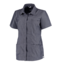 Haen Zorgkleding Kara - Blue Denim Look - Dames Zorgjasje met Korte Mouwen