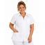 Haen Zorgkleding Britt - Wit - Dames Zorgjasje met Rits