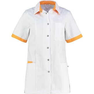 Haen Zorgkleding Fijke - Wit/Sun - Zorgjasje