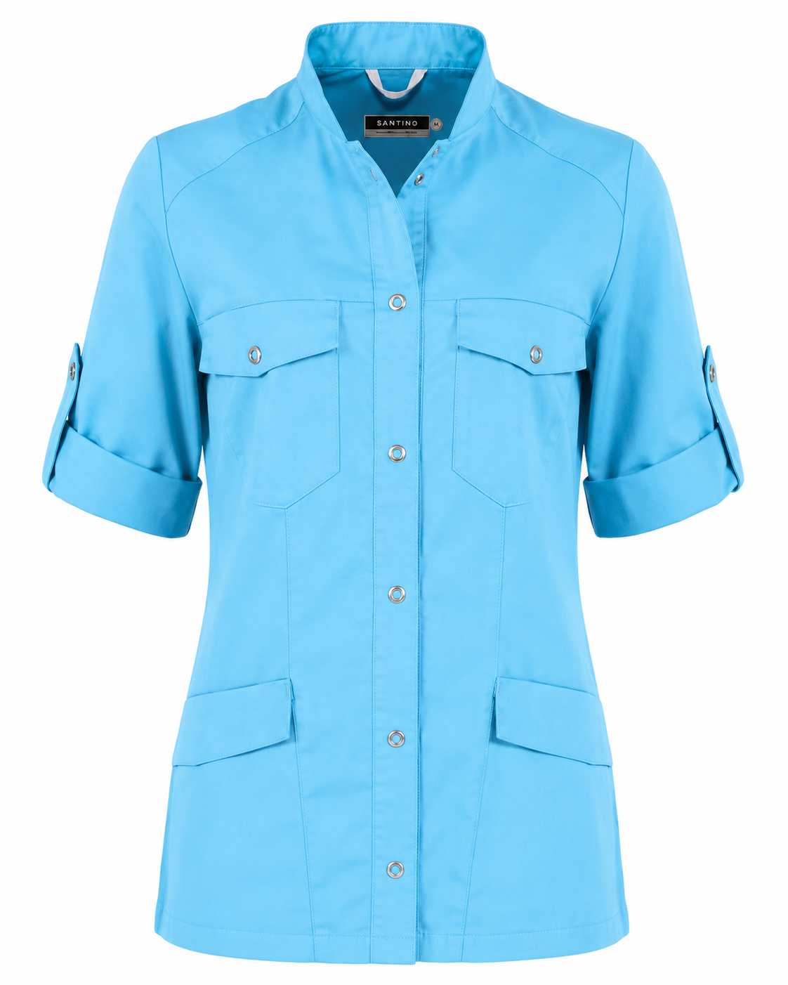 Haen Zorgkleding Fadma - Magic Azur - Dames Zorgjasje - OP=OP