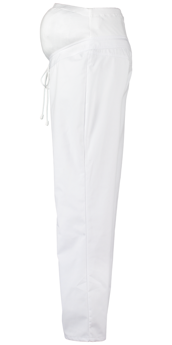 Haen Zorgkleding Haen Rian - Wit - Dames Zwangerschapsbroek Zorg, foto 3 van 4