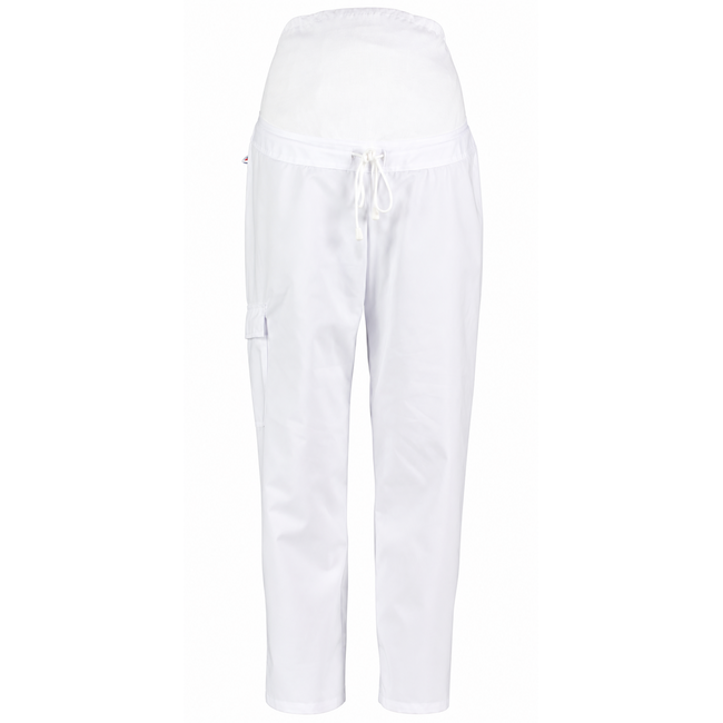 Haen Zorgkleding Haen Rian - Wit - Dames Zwangerschapsbroek Zorg