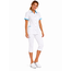 Haen Zorgkleding Gwen – Witte Dames 3/4 Zorgbroek / Pantalon