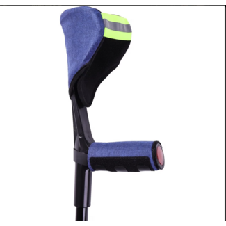 Handgreep en manchet comfort hoes voor Elleboogkrukken