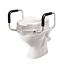 Toiletverhoger met armleuningen – 10 cm – met deksel