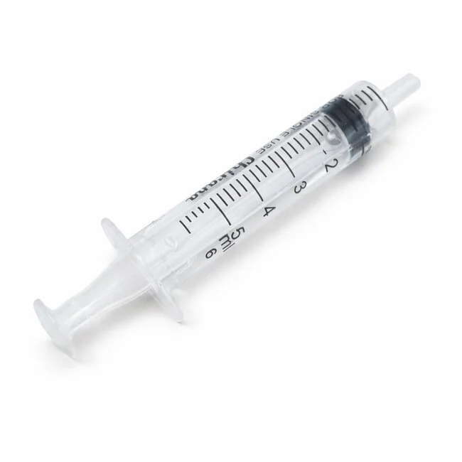 Steriele 5ml injectiespuiten 3-delig – 100 stuks