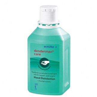 Schülke Desderman care 500ml – Handdesinfectans met Huidverzorging