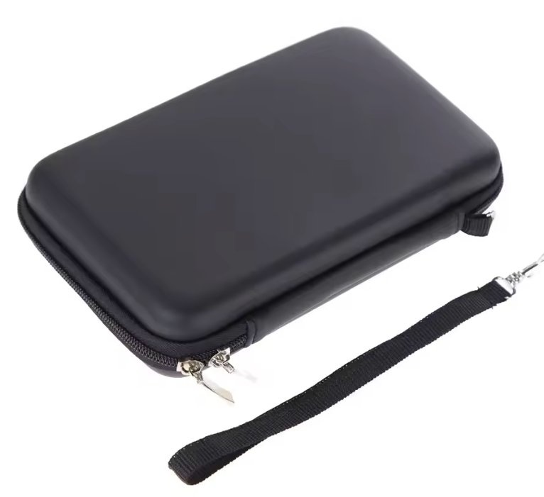 Compacte Universele Hardcase - 18 x 12 cm - Zwart
