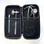 Universele Stethoscoop Hardcase Zwart
