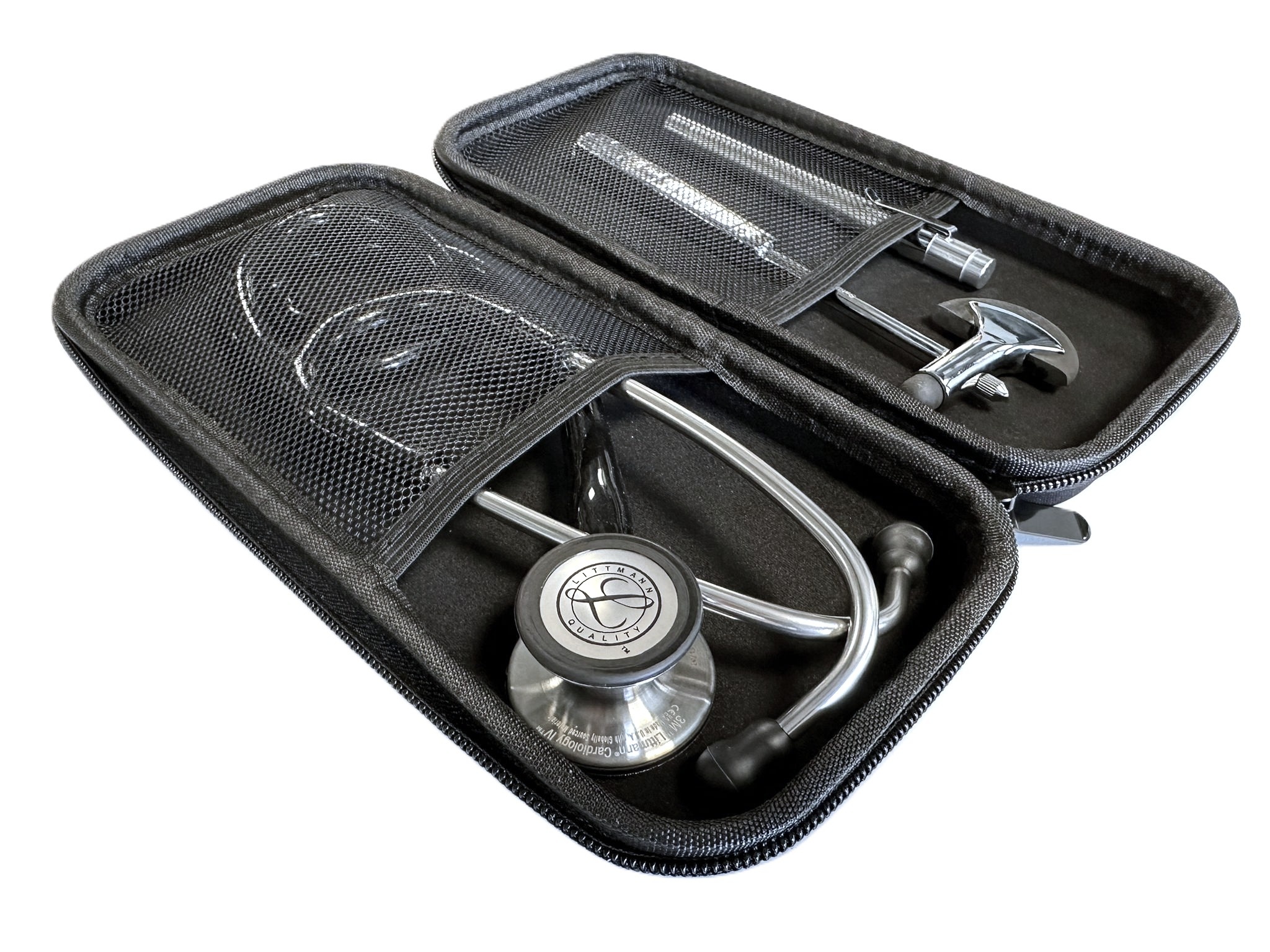 Universele Stethoscoop Hardcase Zwart, foto 4 van 5
