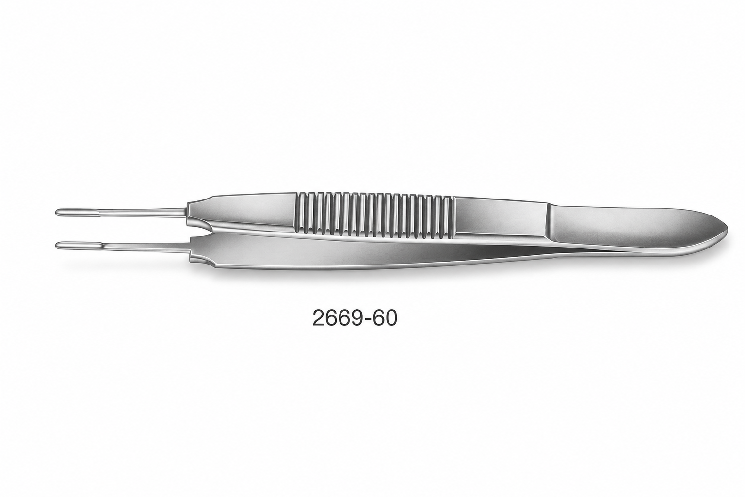 Schülke Carl Teufel Anatomisch Hechtingspincet volgens Castroviejo – 10 cm – Zonder Tanden – 0,60 mm – 2669-60