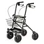 Multimotion Basic Rollator met Zitje, Mand en Dienblad