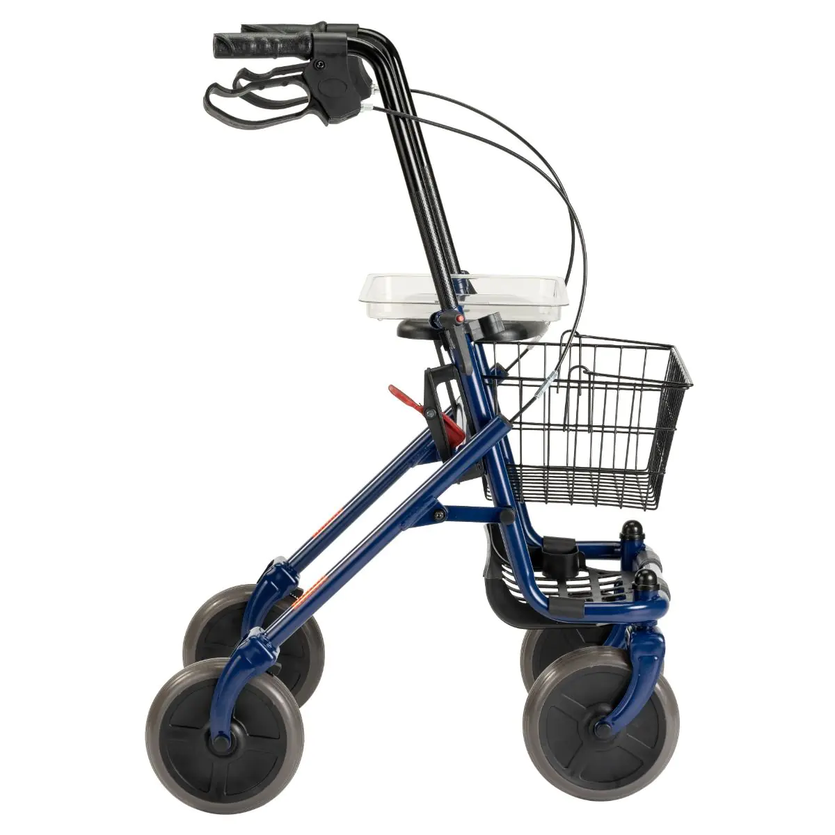 Multimotion Basic Rollator met Zitje, Mand en Dienblad, foto 6 van 6