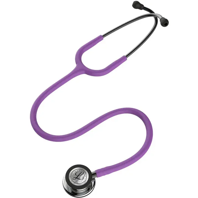 Littmann® Classic 3 Stethoscoop - Outlet model zonder doos - Lavendel Mirror borstuk en Smoke beugel 5865 - Limited Edition