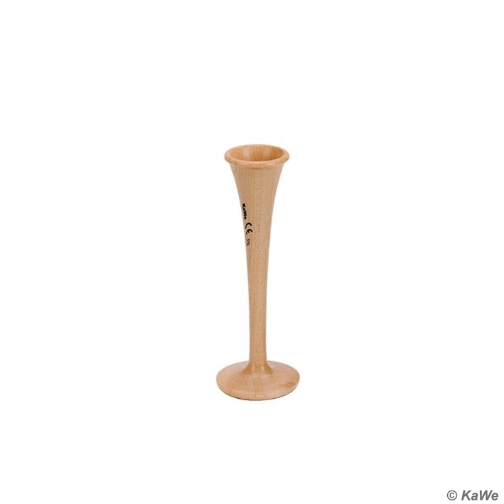 KaWe Pinard-stethoscoop van beukenhout - 17 cm lang, Ø 44 mm
