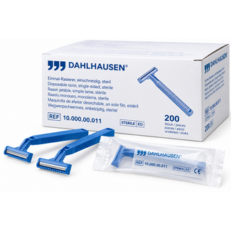 Dalhausen Dahlhausen Steriele Wegwerpscheermesjes – 200 stuks