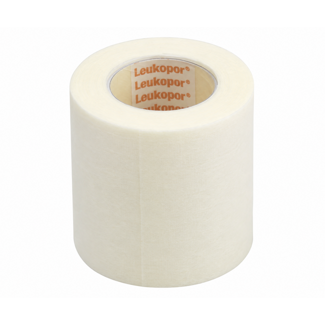 BSN Leukopor Hechtpleister 5 cm x 9,2 m - Doos 6 rol