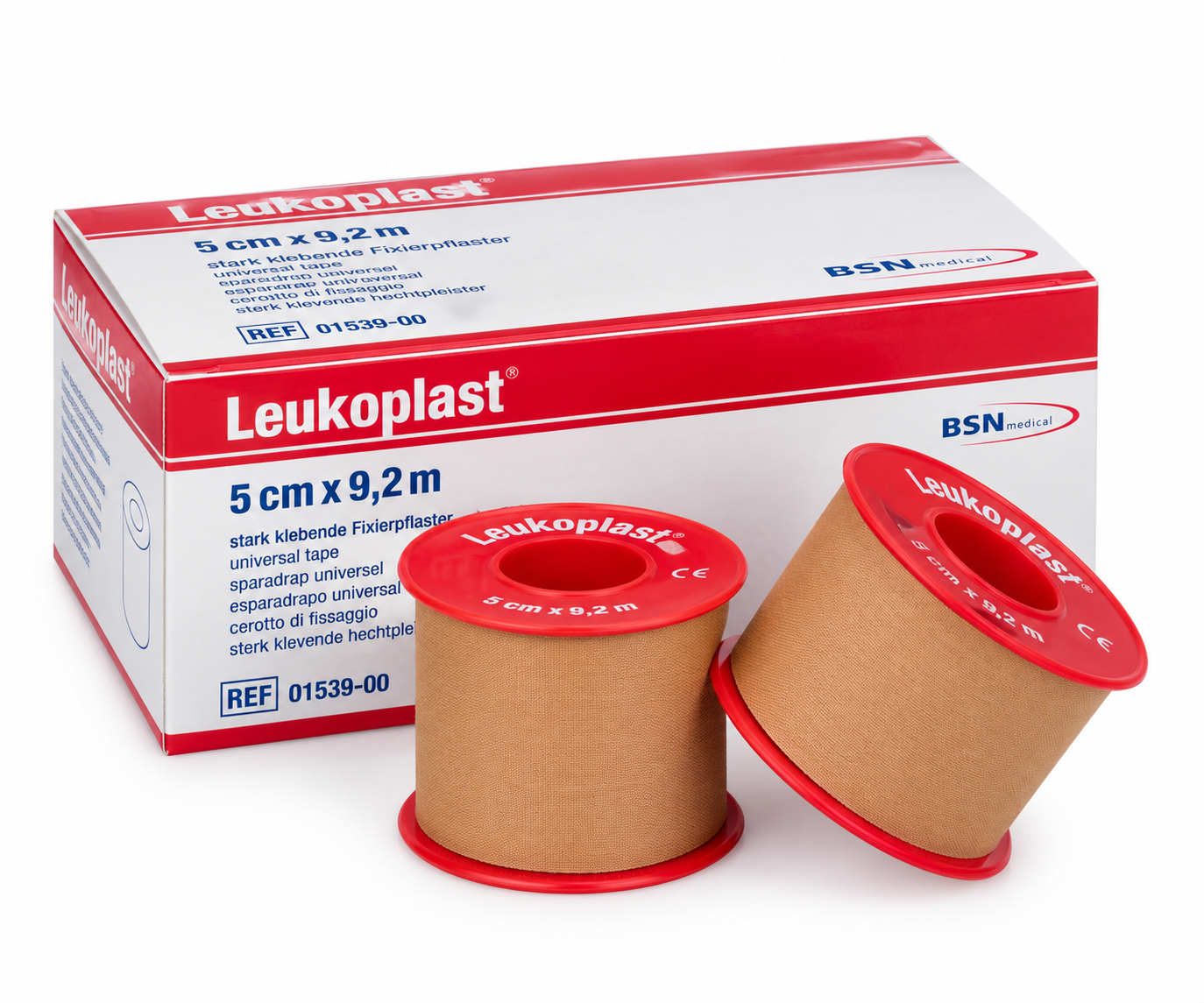 BSN Leukoplast Hechtpleister 5 cm x 9,2 m - Doos 6 rol