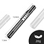 USB Oplaadbare Penlight met Batterijdisplay – Dual Light – Graveerbaar