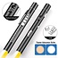 USB Oplaadbare Penlight met Batterijdisplay – Dual Light – Graveerbaar