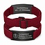 Medische SOS-armband Sport – verstelbaar met gravering