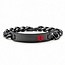 Medisieraad - Schakelarmband - RVS met gravering - Medische informatie