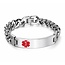 Medisieraad - Schakelarmband - RVS met gravering - Medische informatie