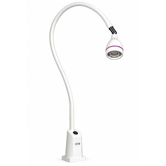 LID Carla LED Onderzoekslamp Wit – Flexibele Arm 100 cm