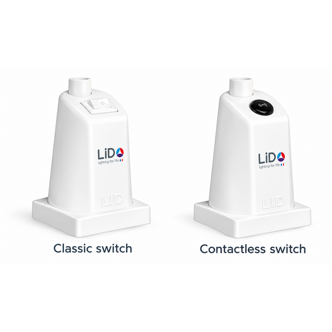 LID Carla LED Onderzoekslamp Wit – Flexibele Arm 100 cm