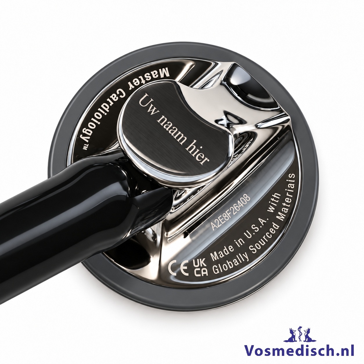 Littmann® Master Cardiology Stethoscoop Zwart - 2160, foto 2 van 6