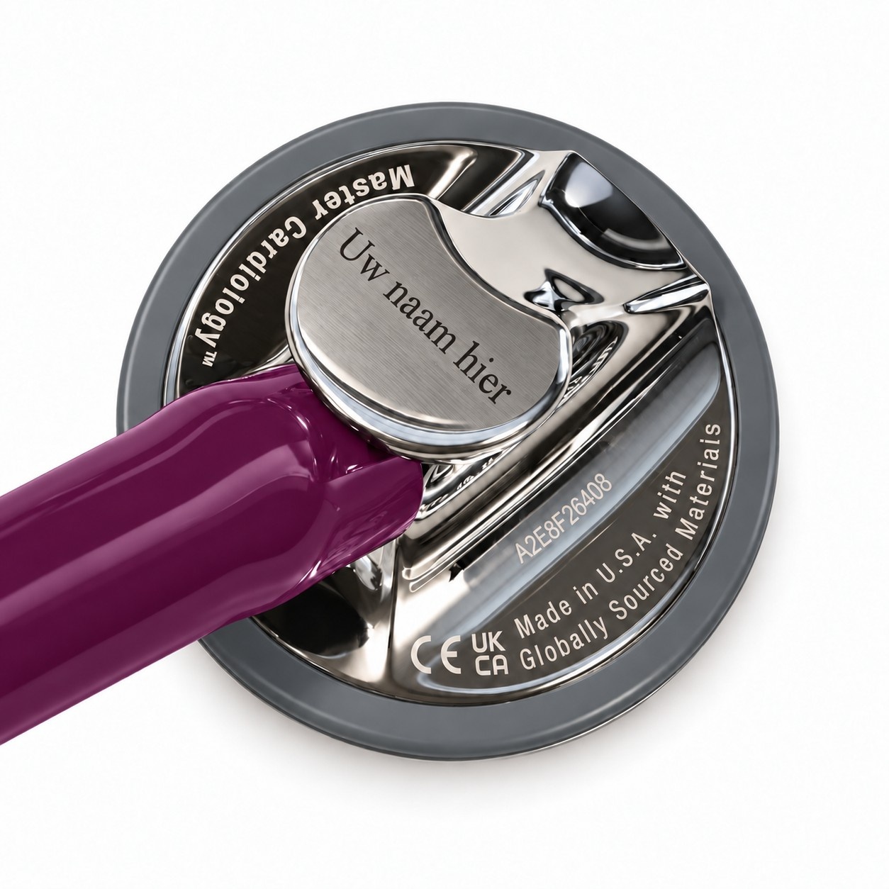 Littmann® Master Cardiology Stethoscoop Pruim - 2167, foto 2 van 6