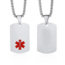 MediSieraad Dog Tag classic halsketting - Incl. Gravering