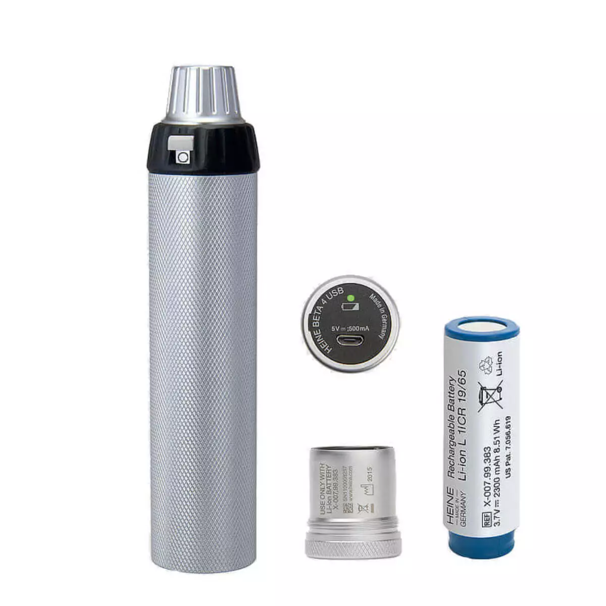 Heine BETA 4 USB Accuhandvat 3,5V Li-ion – Excl. Oplader, foto 2 van 2